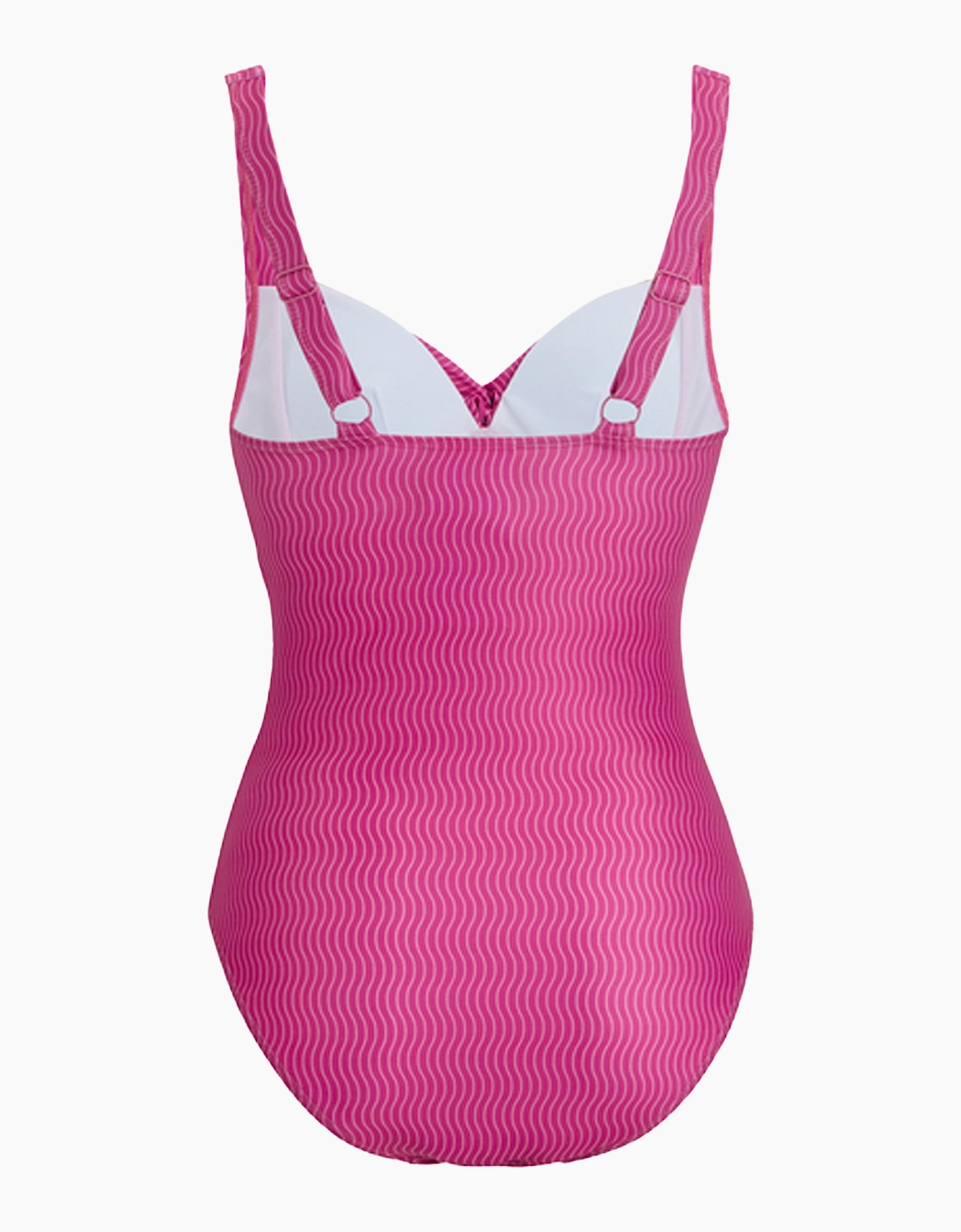 Womens/Ladies Sakari Retro Wave Tummy Control One Piece Swimsuit