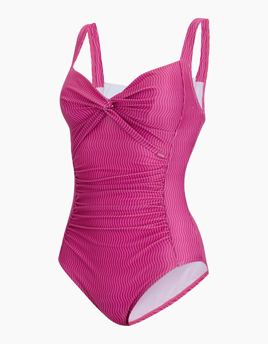 Womens/Ladies Sakari Retro Wave Tummy Control One Piece Swimsuit