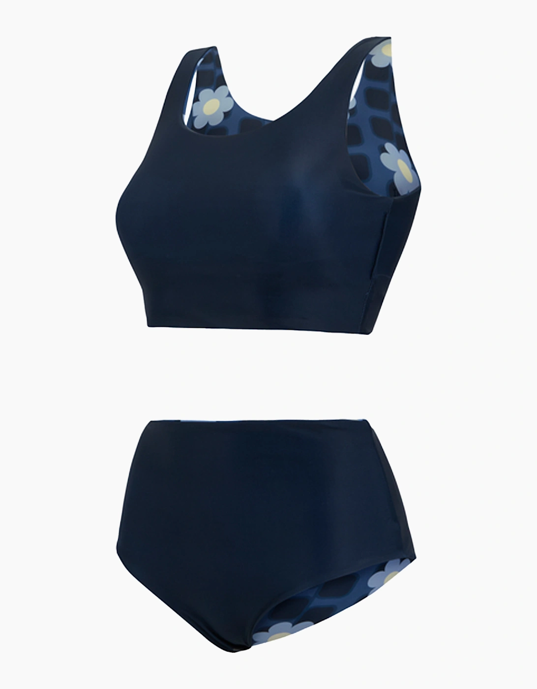 Regatta - Women's Bikini Set - Flower - Blue - Size 8 UK - Image 3