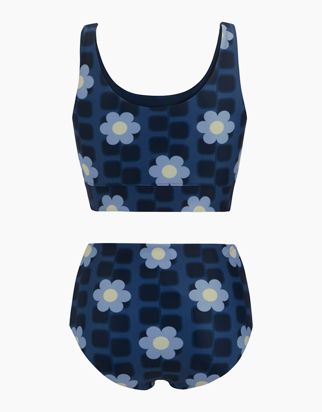 Womens/Ladies Orla Kiely Mini Square Flower Reversible Bikini Set