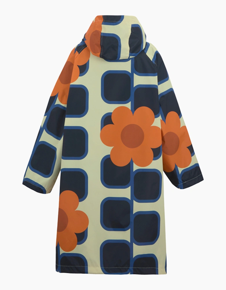 Girls Orla Kiely Giant Square Flower Changing Robe