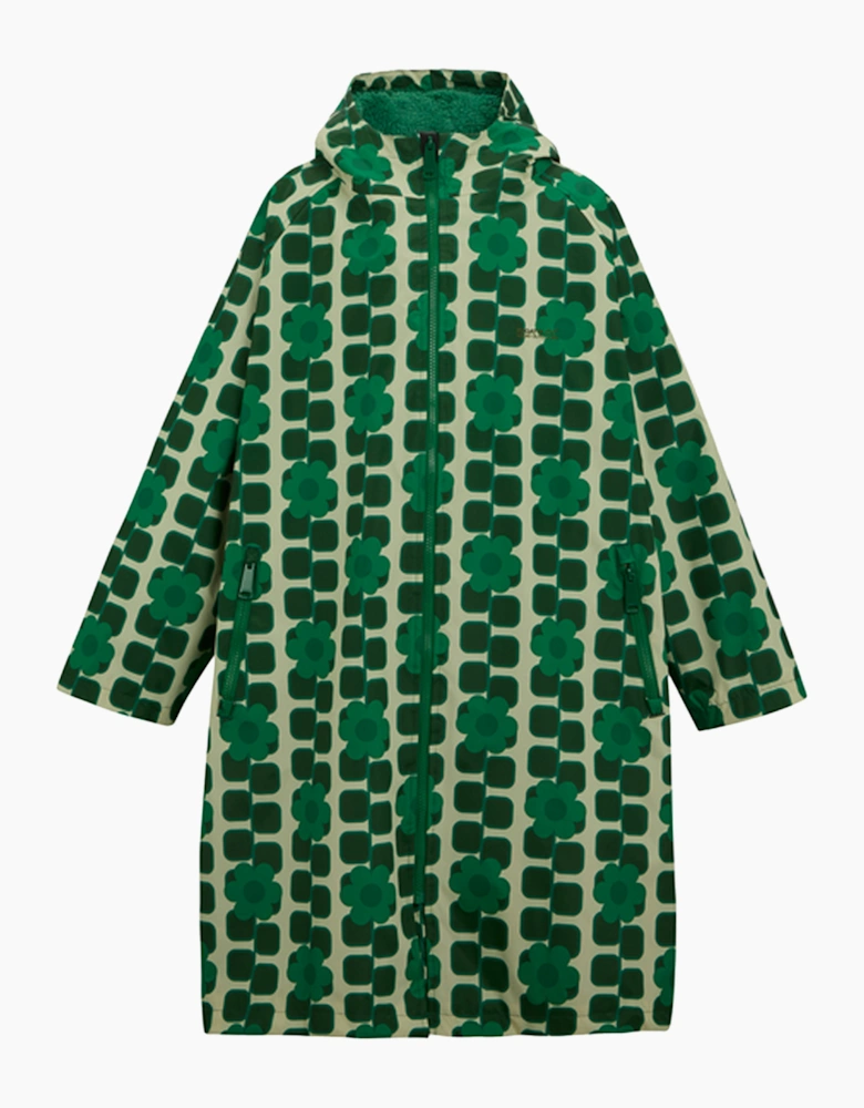 Girls Orla Kiely Giant Square Flower Changing Robe