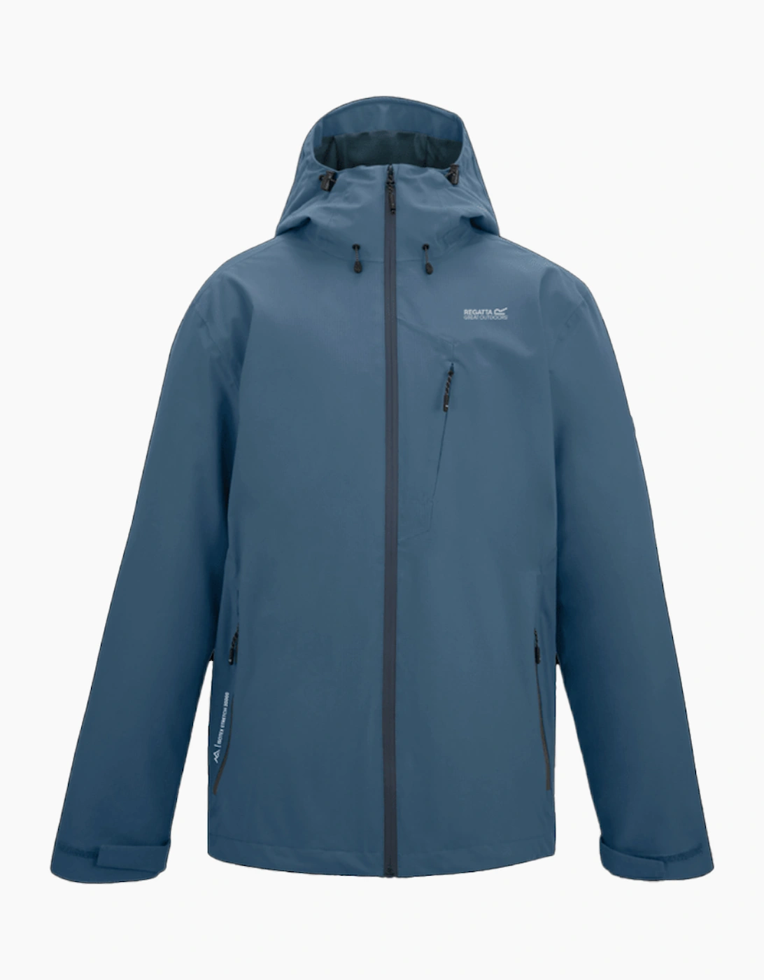 Regatta Men's Blue Oklarna Waterproof Jacket - Size 40/Regular