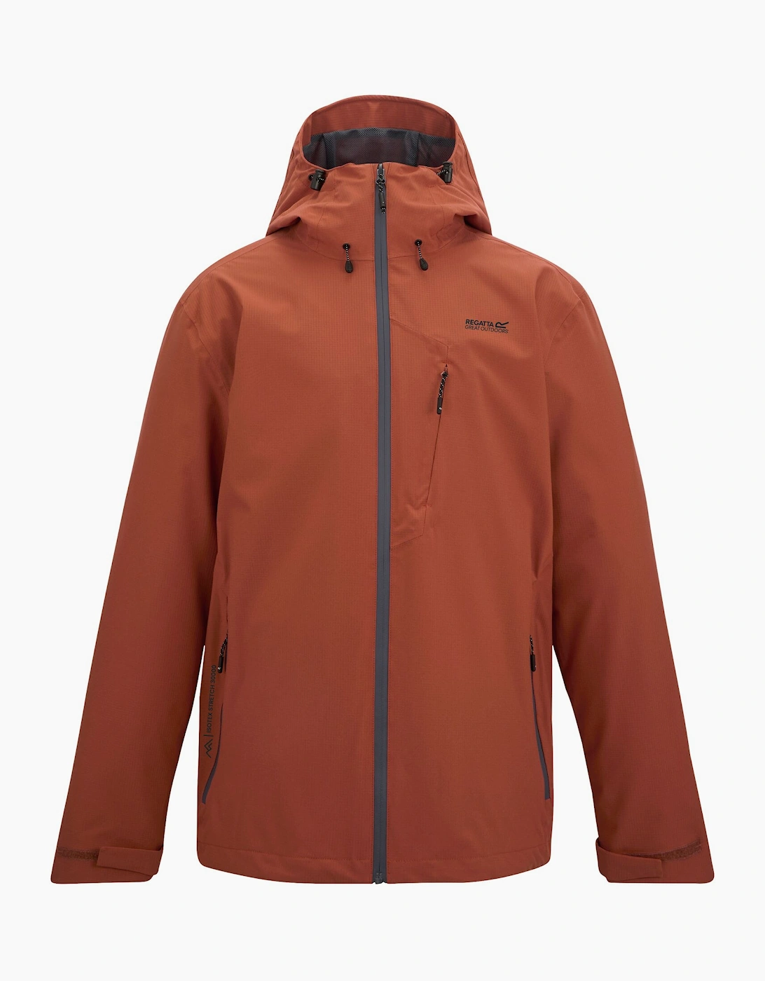 Regatta Men's Red Oklarna Waterproof Jacket  42/Regular Xl