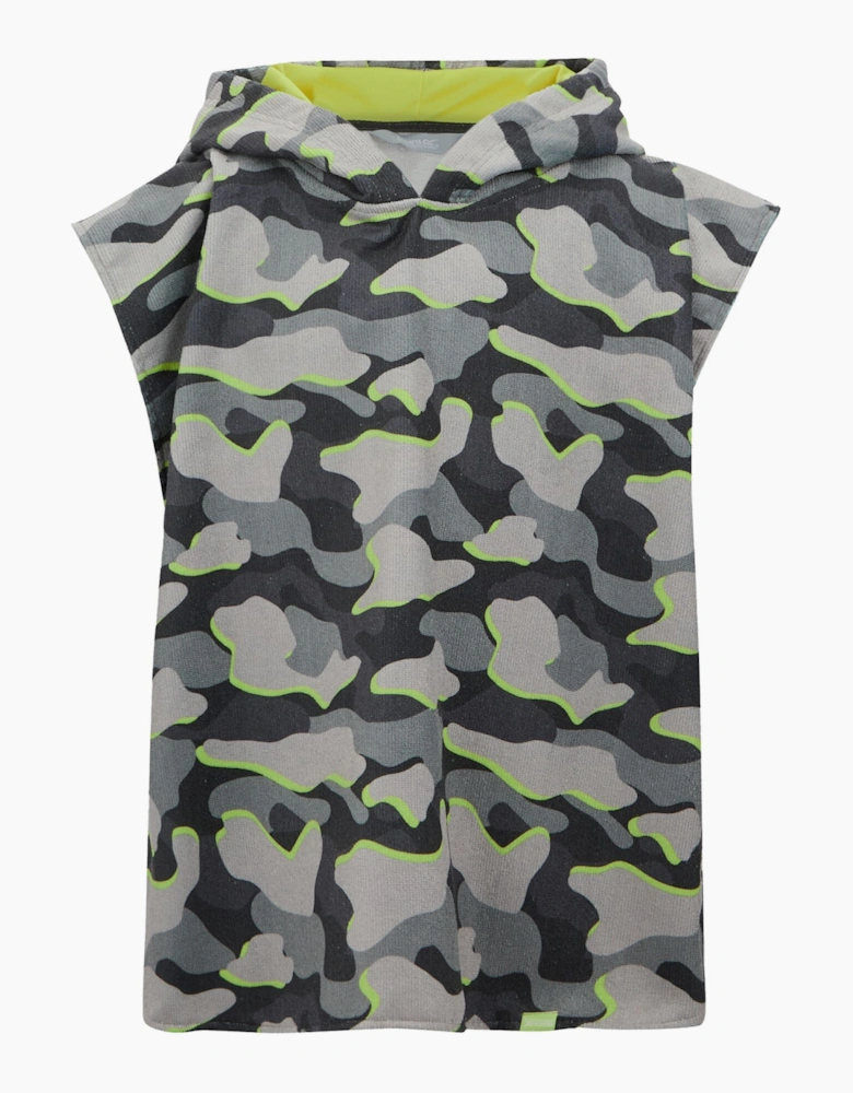 Childrens/Kids Camo Bath Robe