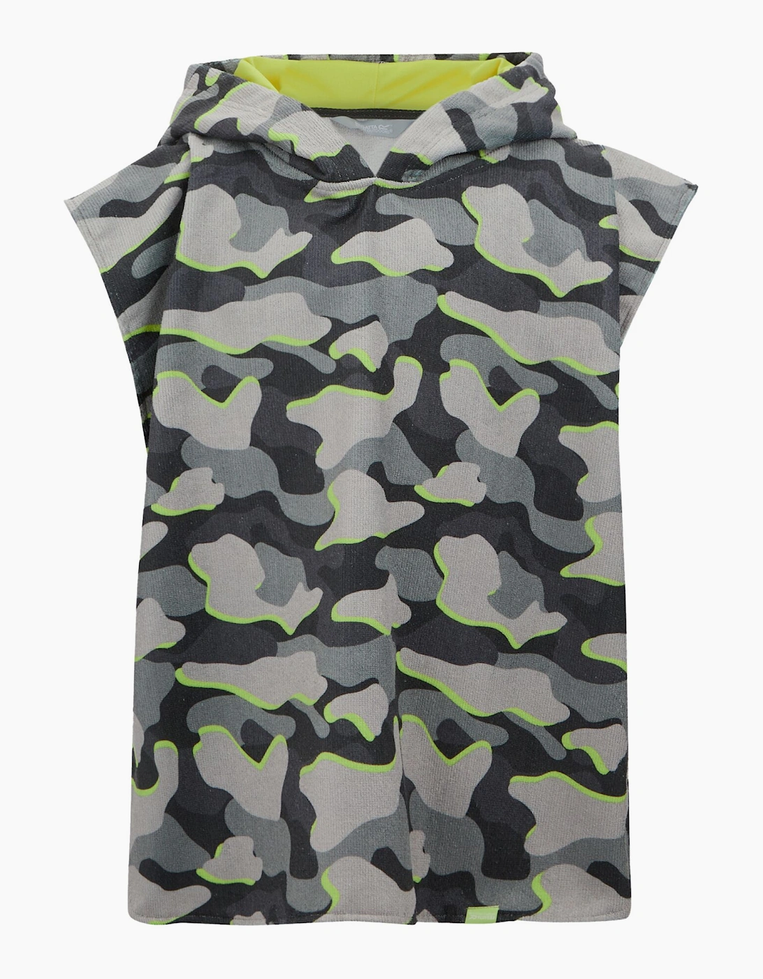 Regatta Regatta Childrens/Kids Camo Bath Robe - Dark Storm