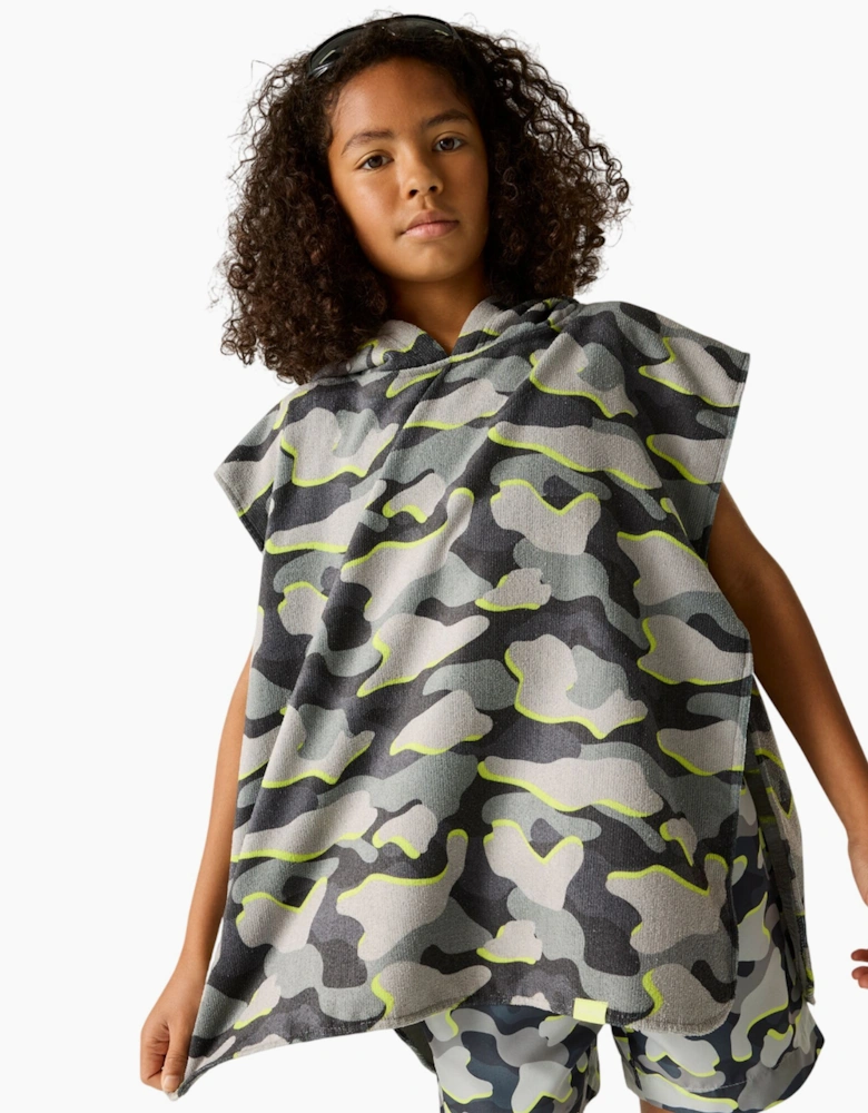 Childrens/Kids Camo Bath Robe