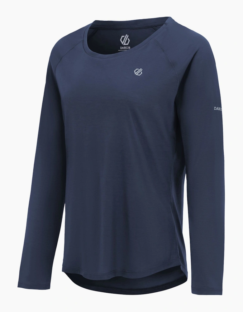 Womens/Ladies Serenity Long-Sleeved T-Shirt