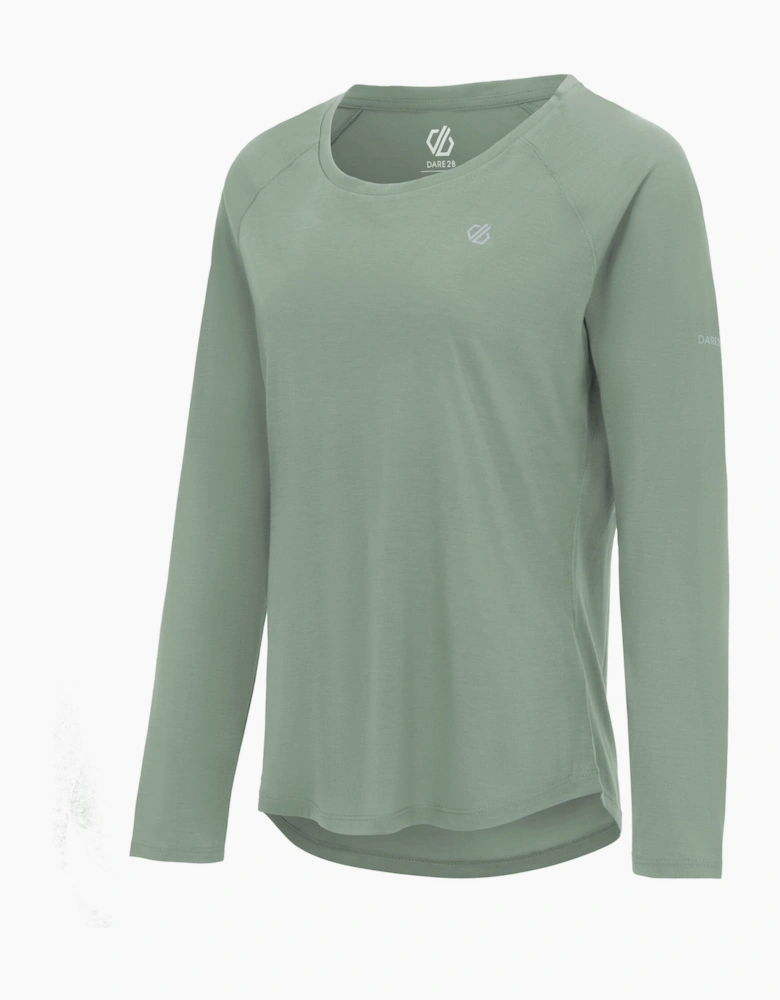 Womens/Ladies Serenity Long-Sleeved T-Shirt