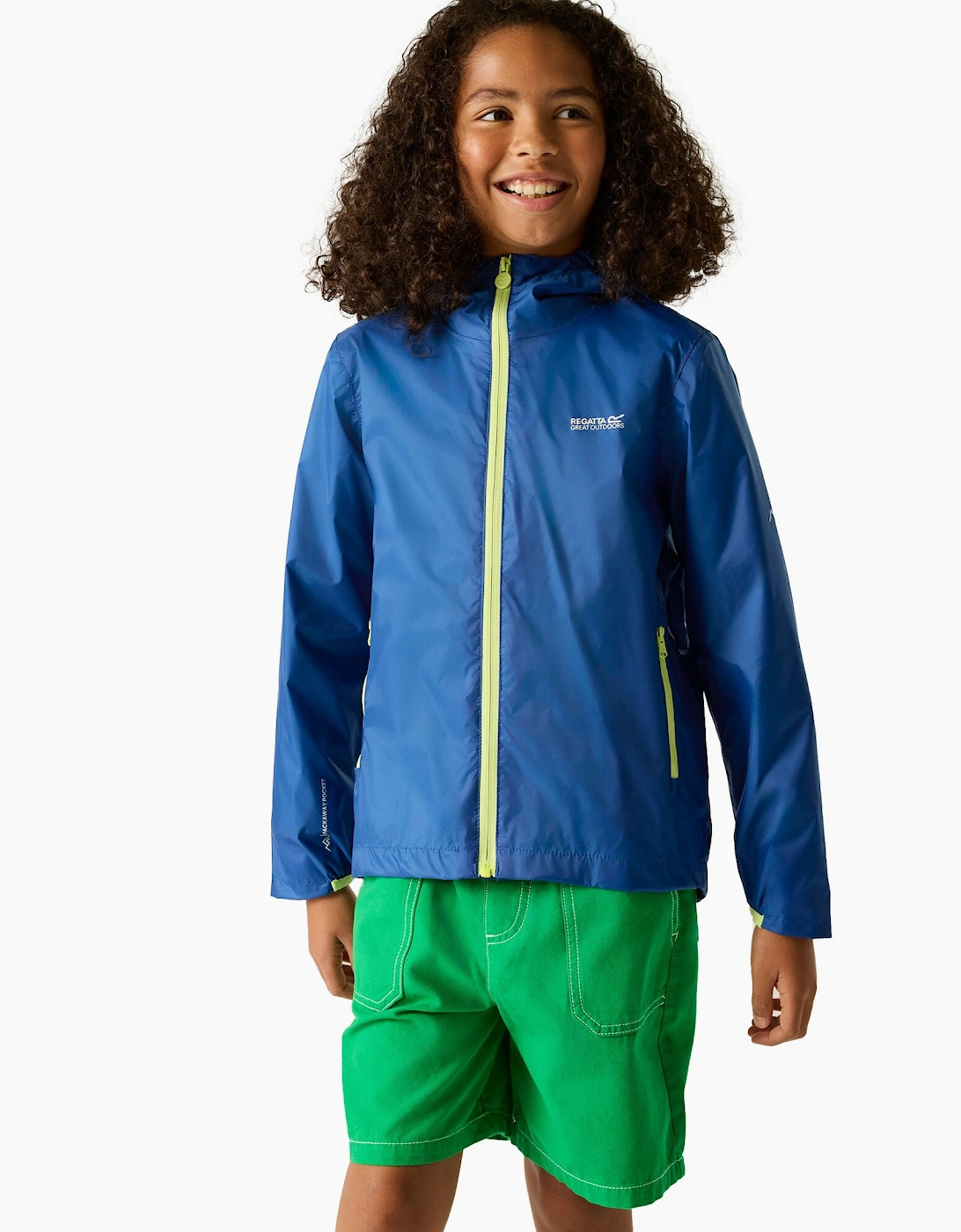 Childrens/Kids Lever Waterproof Shell Jacket