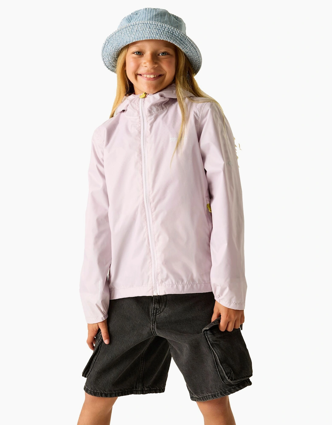 Childrens/Kids Lever Waterproof Shell Jacket