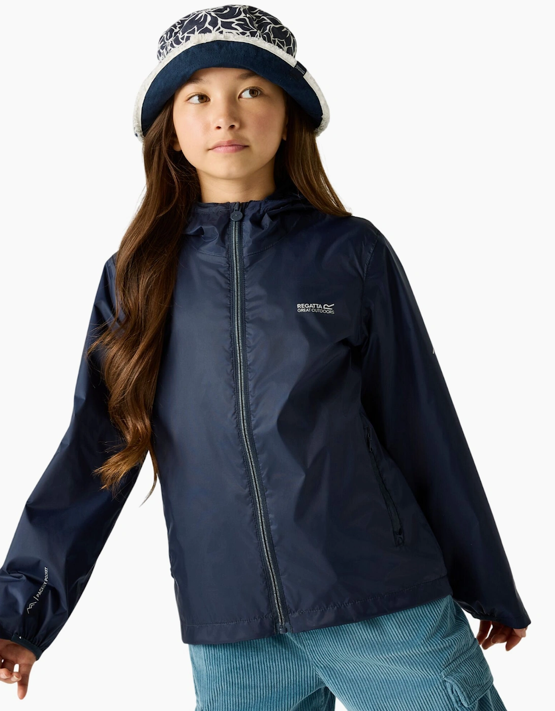 Childrens/Kids Lever Waterproof Shell Jacket