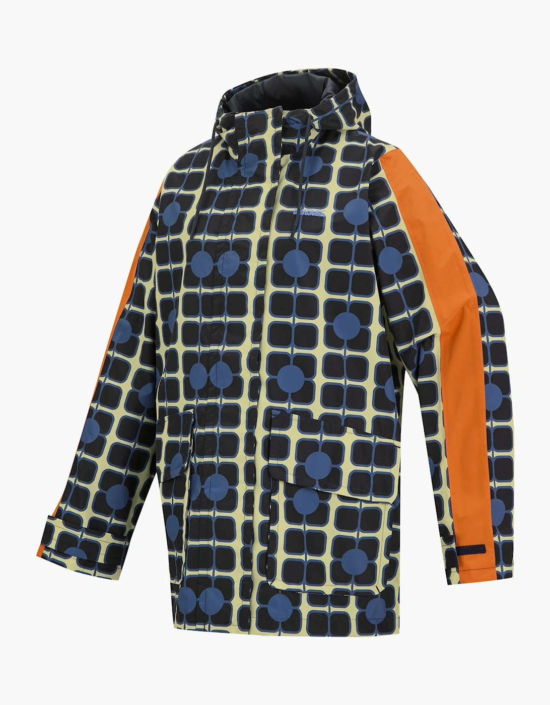 Womens/Ladies Orla Kiely Mid Length Waterproof Jacket