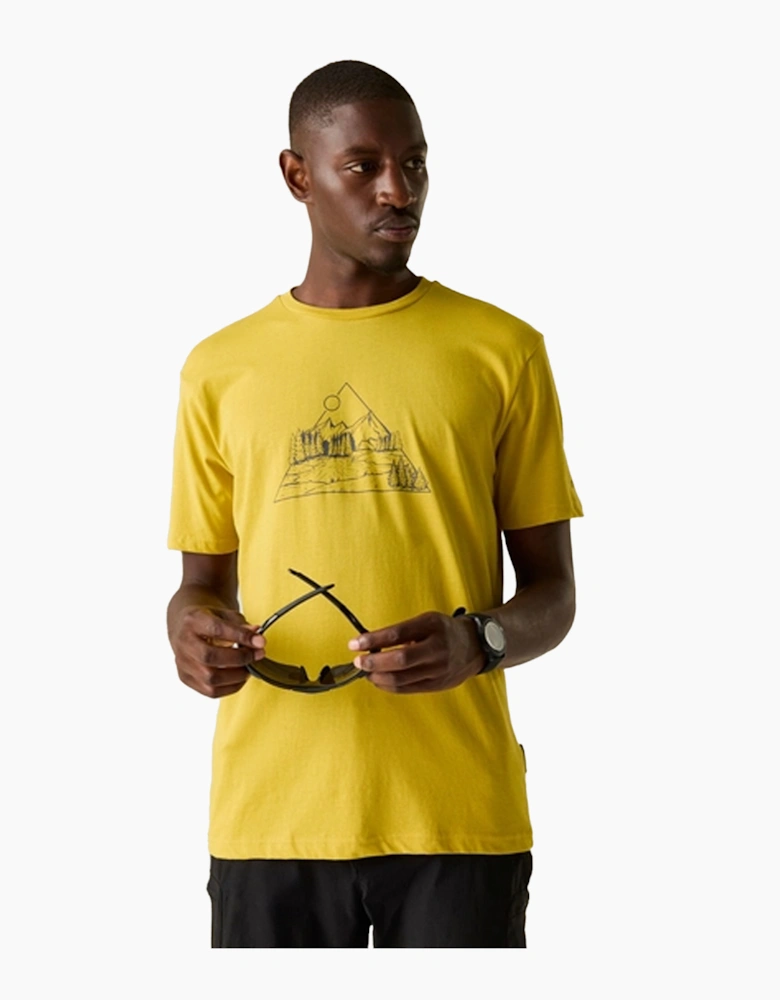 Mens Movement III Mountain T-Shirt