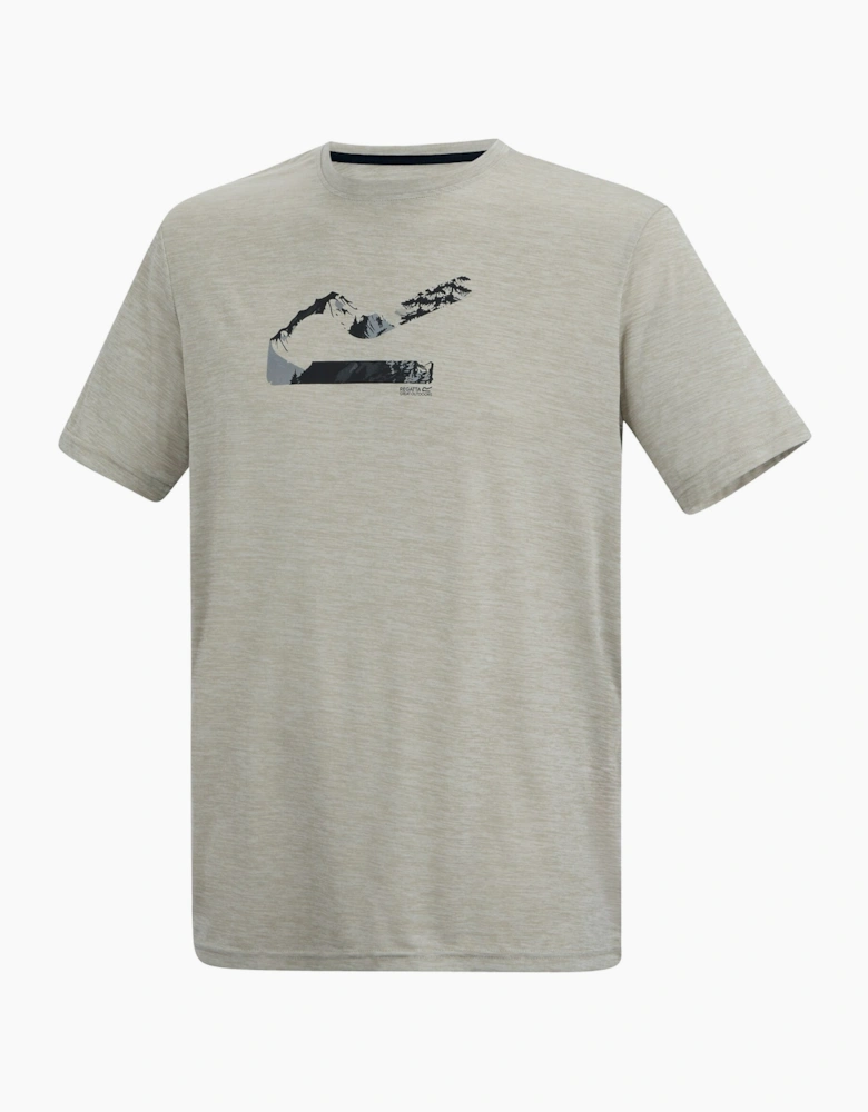 Mens Fingal Landscape Marl T-Shirt