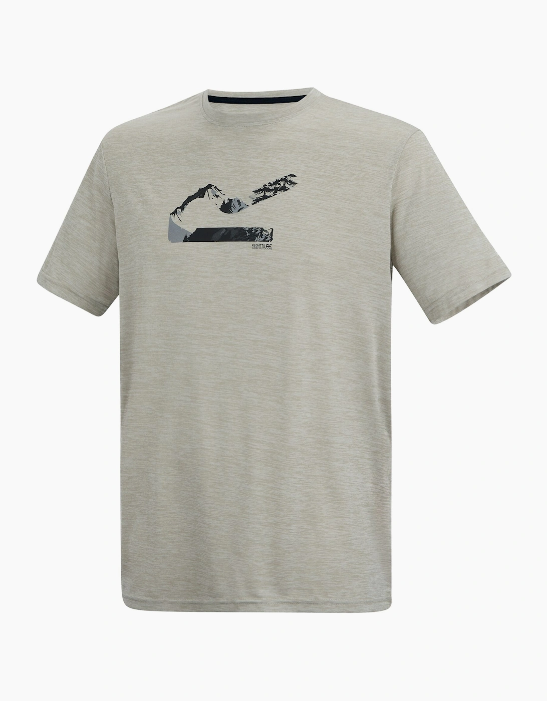 Mens Fingal Landscape Marl T-Shirt