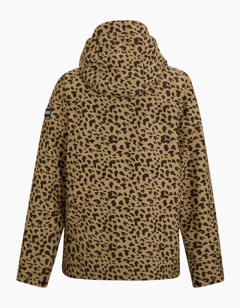 Womens/Ladies Bayletta Leopard Print Waterproof Jacket