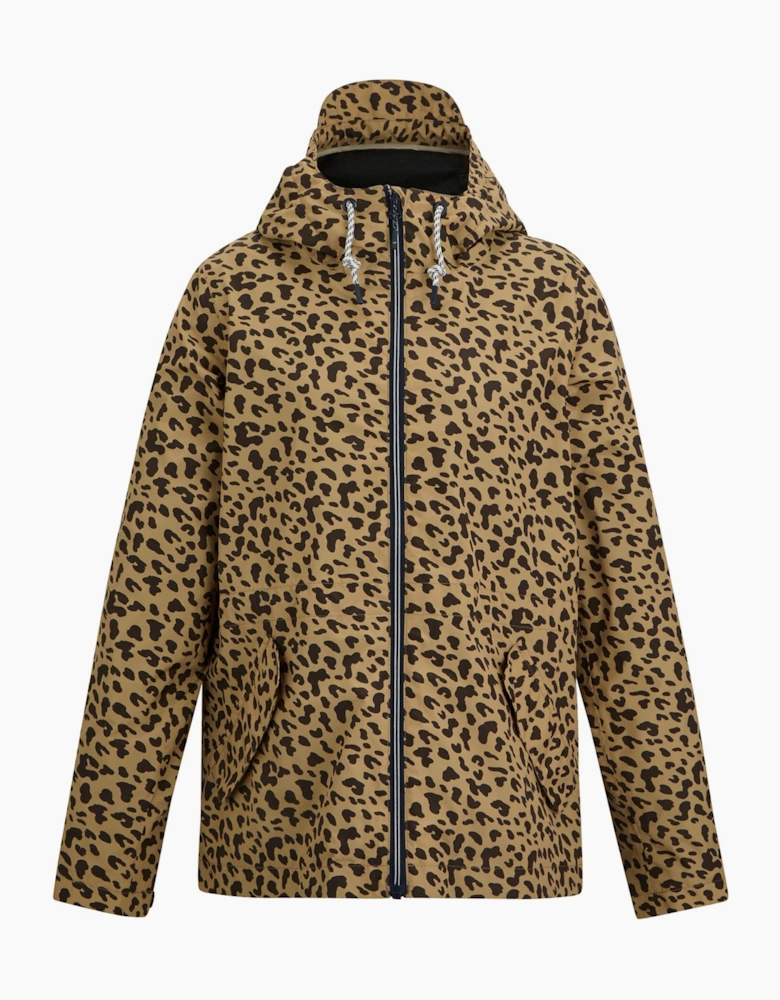 Womens/Ladies Bayletta Leopard Print Waterproof Jacket