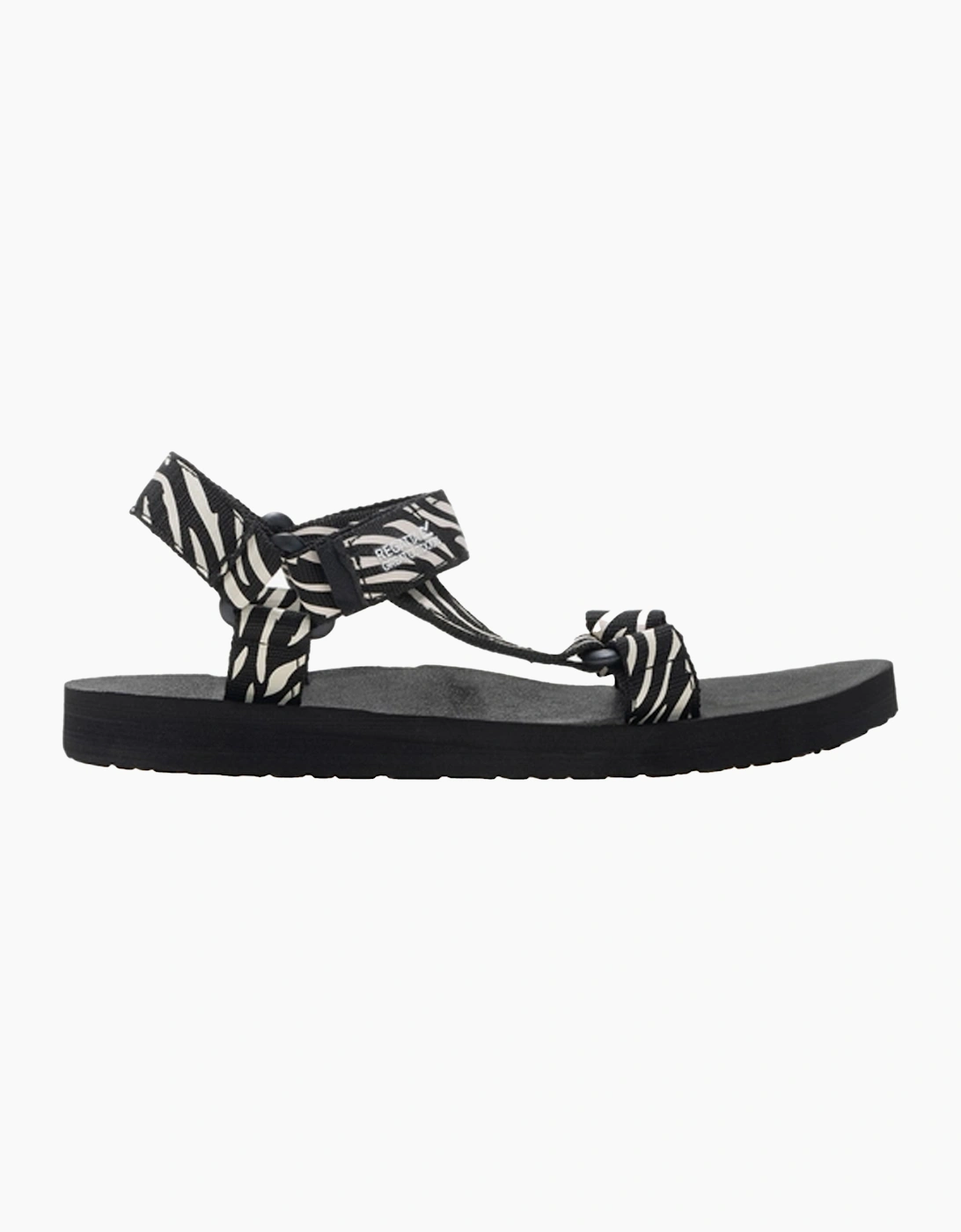 Womens/Ladies Zebra Print Sandals