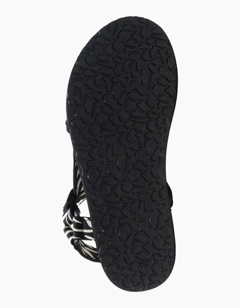 Womens/Ladies Zebra Print Sandals