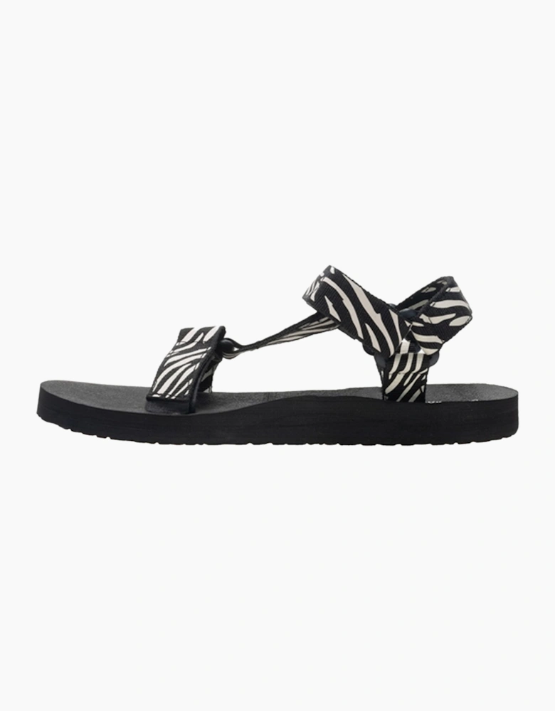 Womens/Ladies Zebra Print Sandals