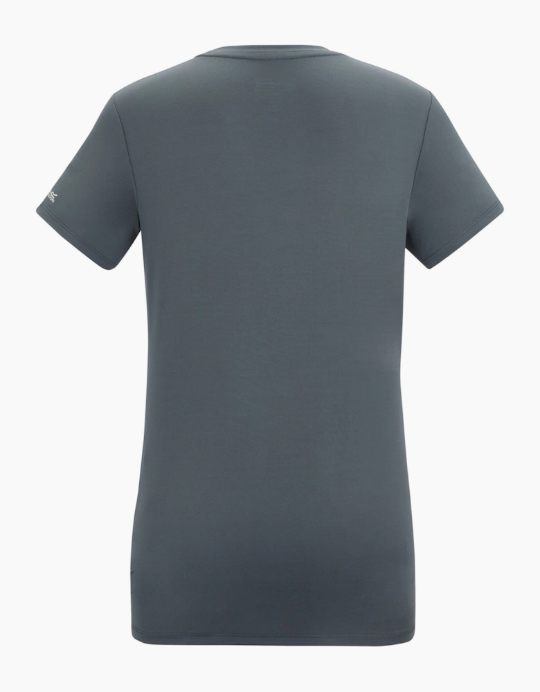 Womens/Ladies Fingal Flowers Stretch T-Shirt