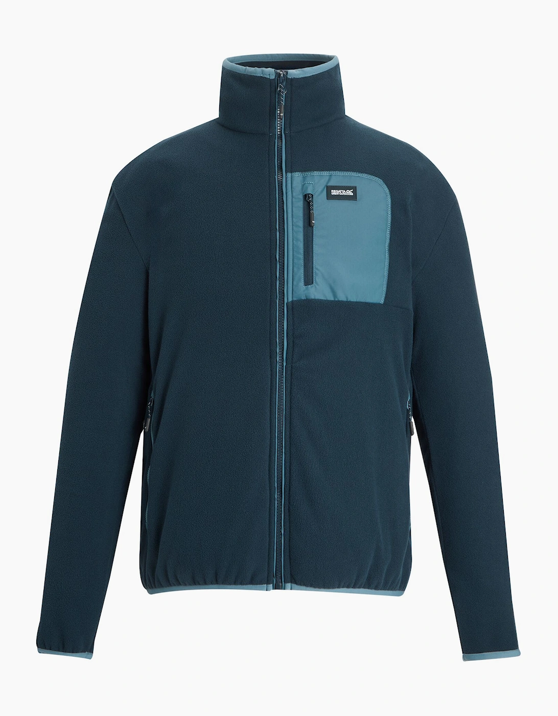 Mens Frankie Full Zip Fleece Jacket, 6 of 5