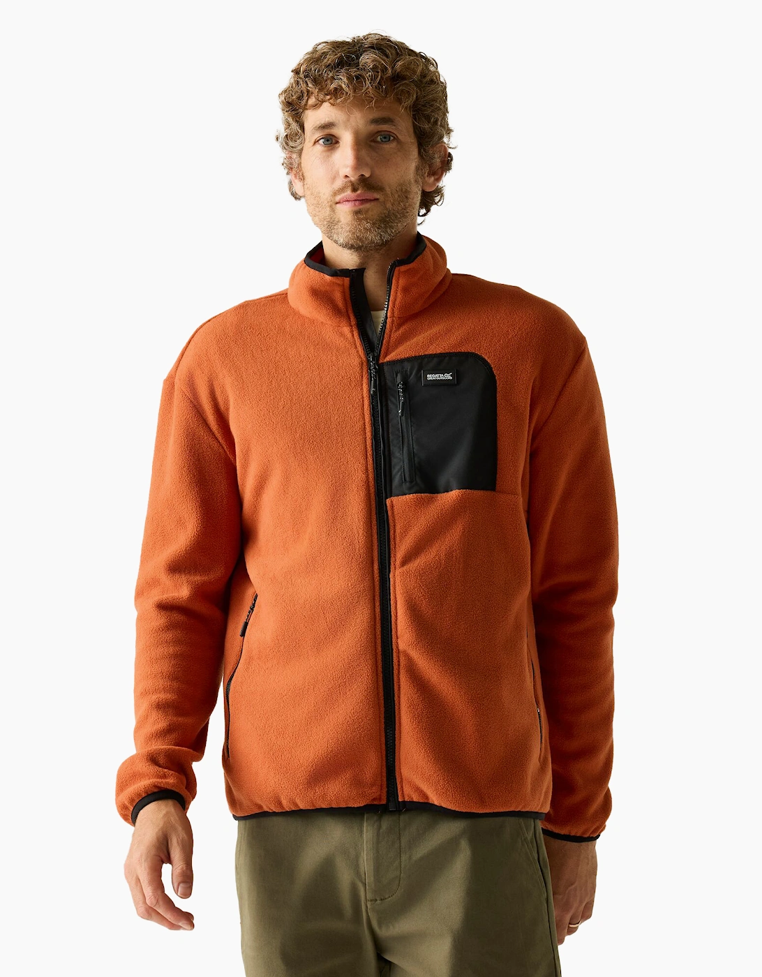 Mens Frankie Full Zip Fleece Jacket