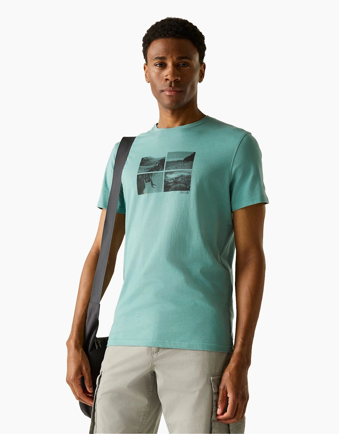 Mens Breezed Photo Collage T-Shirt