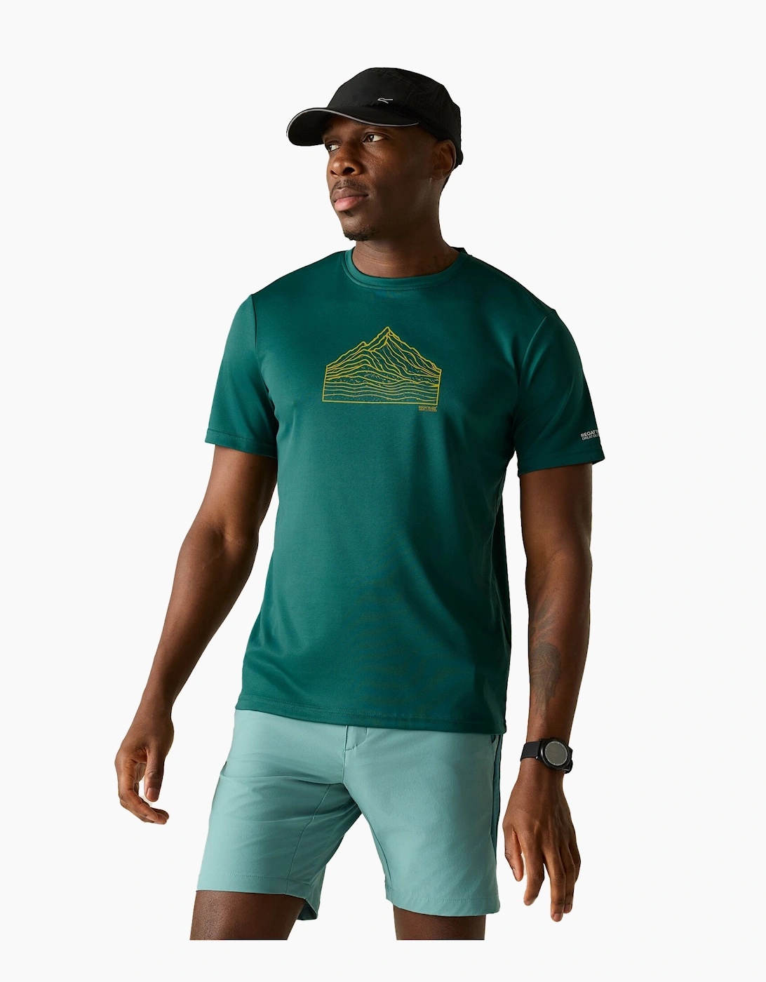 Mens Fingal Topographic T-Shirt