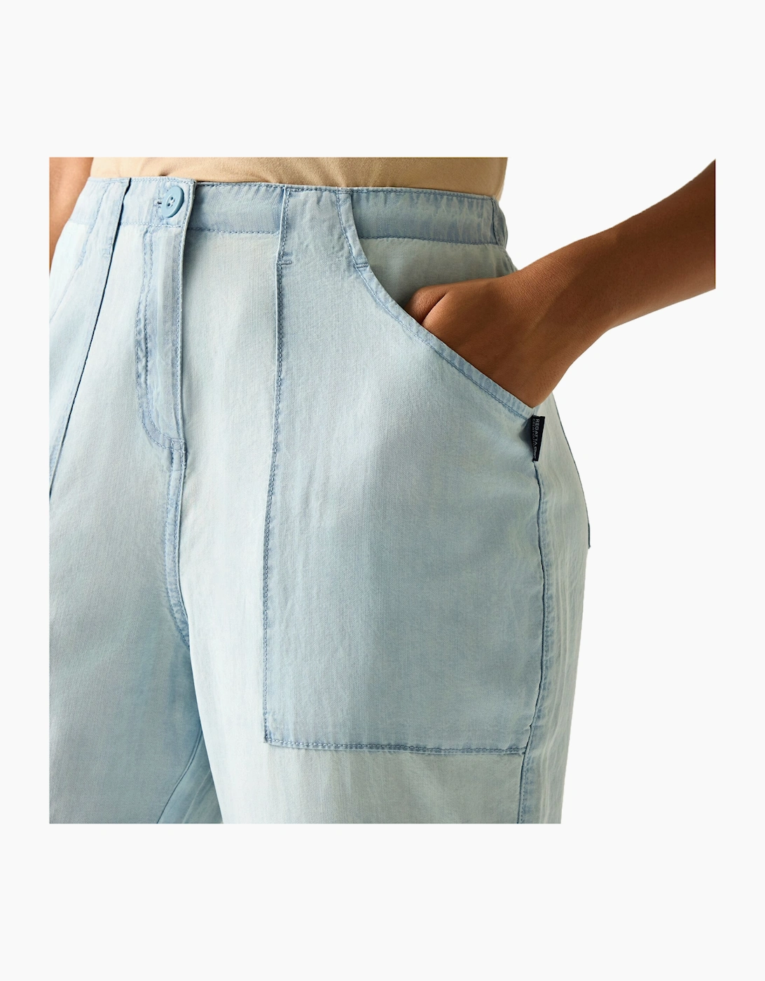 Womens/Ladies Shorebella Capri Trousers