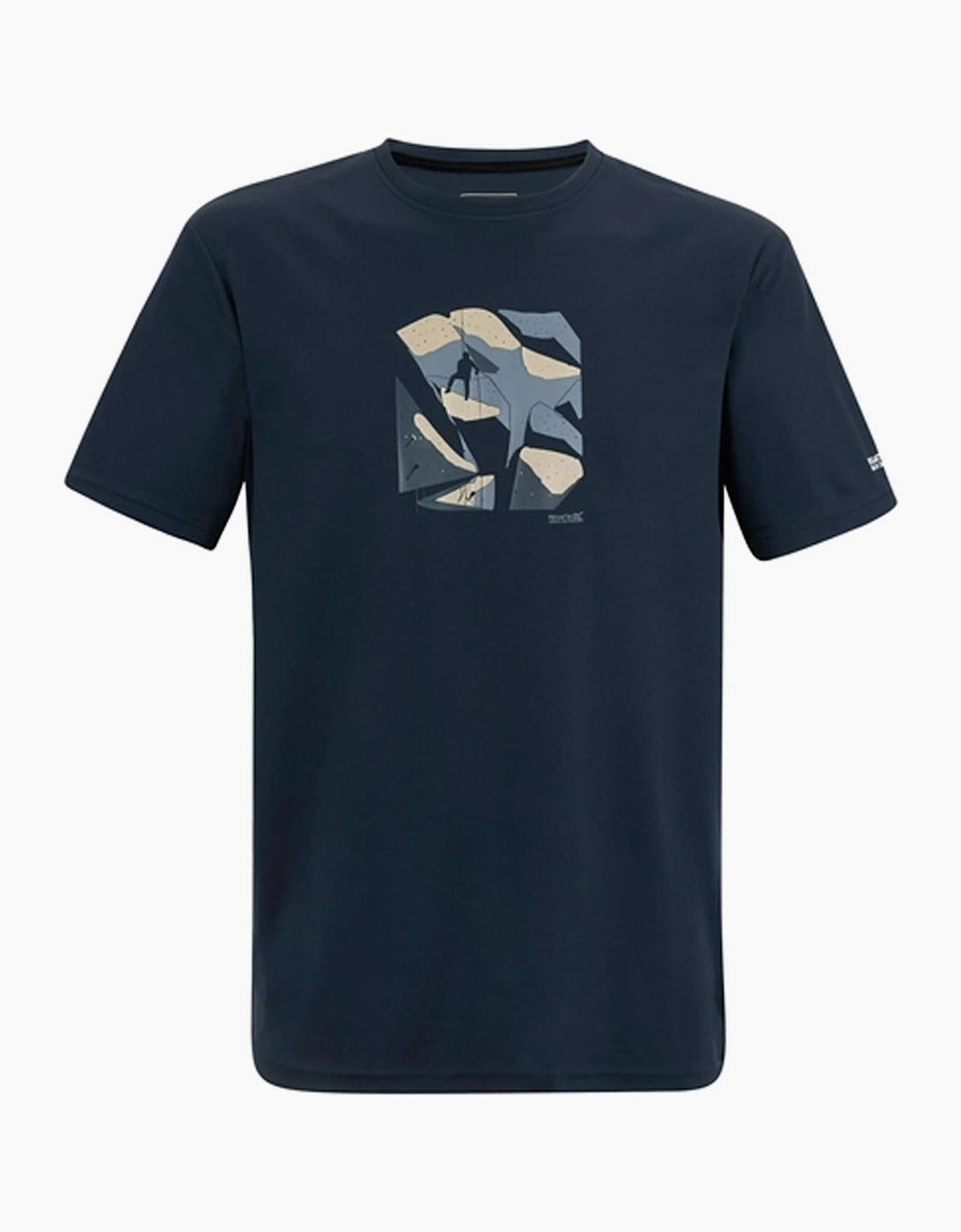 Regatta Men's Navy Fingal Rock Climber T-Shirt - Size: 40