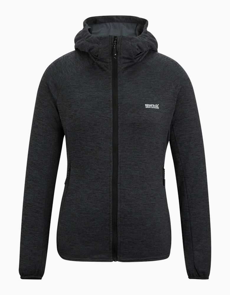Womens/Ladies Ferna Stretch Hooded Fleece Jacket