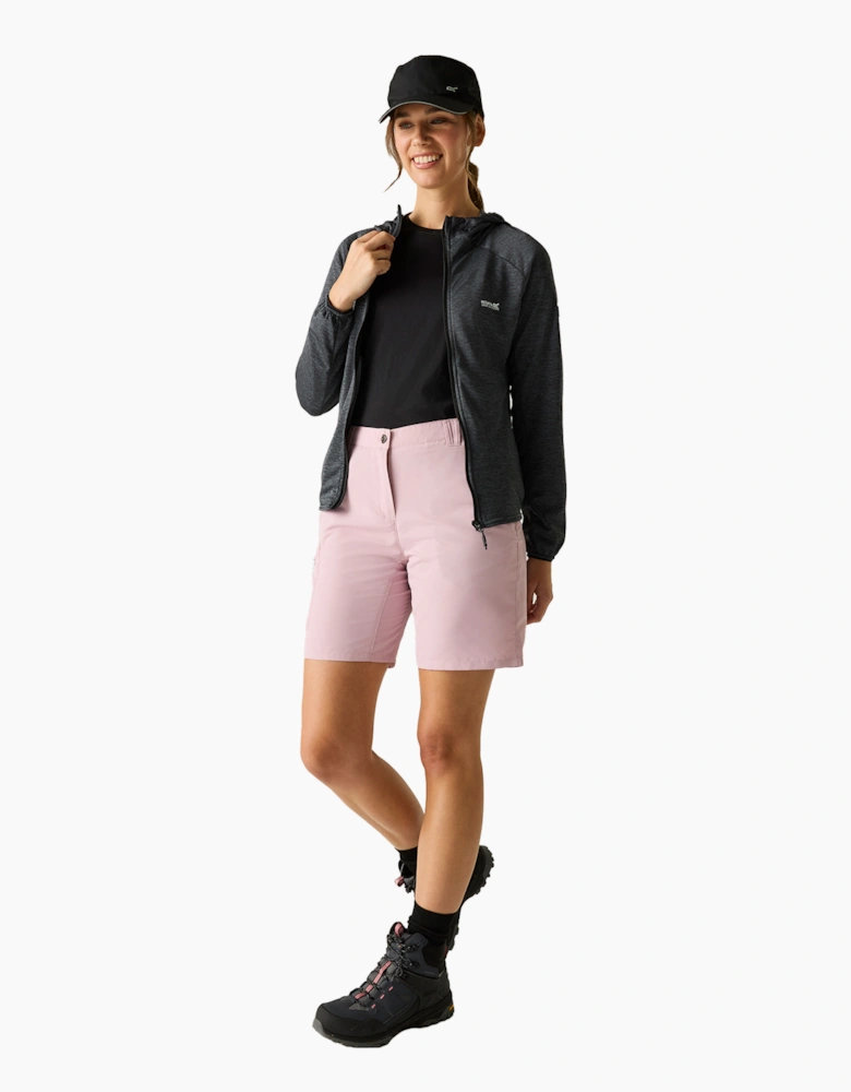 Womens/Ladies Ferna Stretch Hooded Fleece Jacket