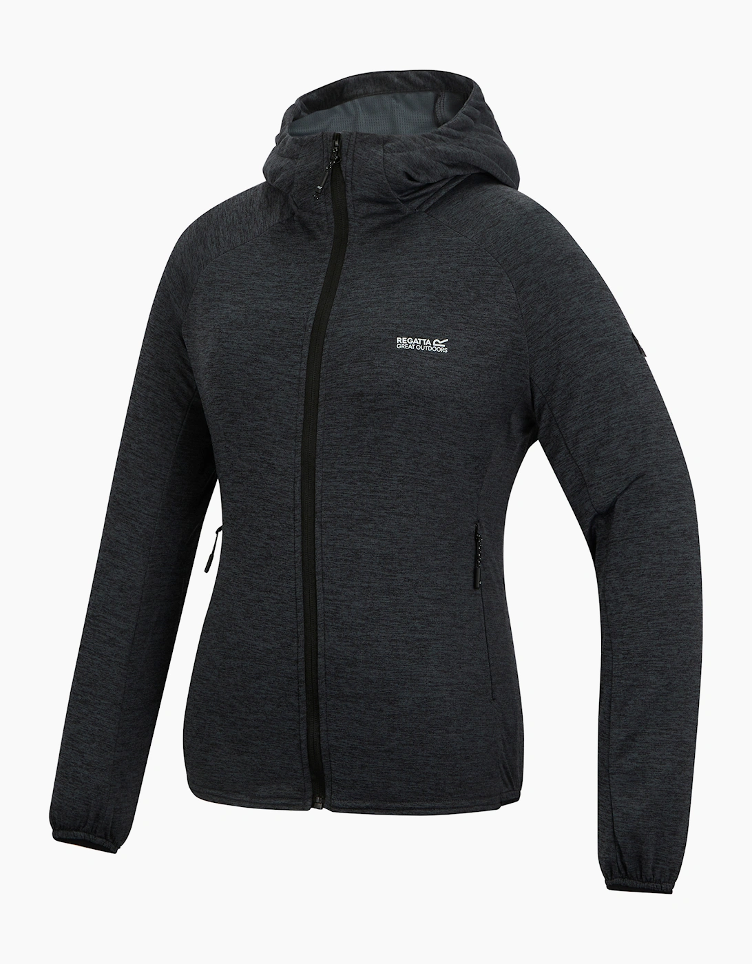 Womens/Ladies Ferna Stretch Hooded Fleece Jacket