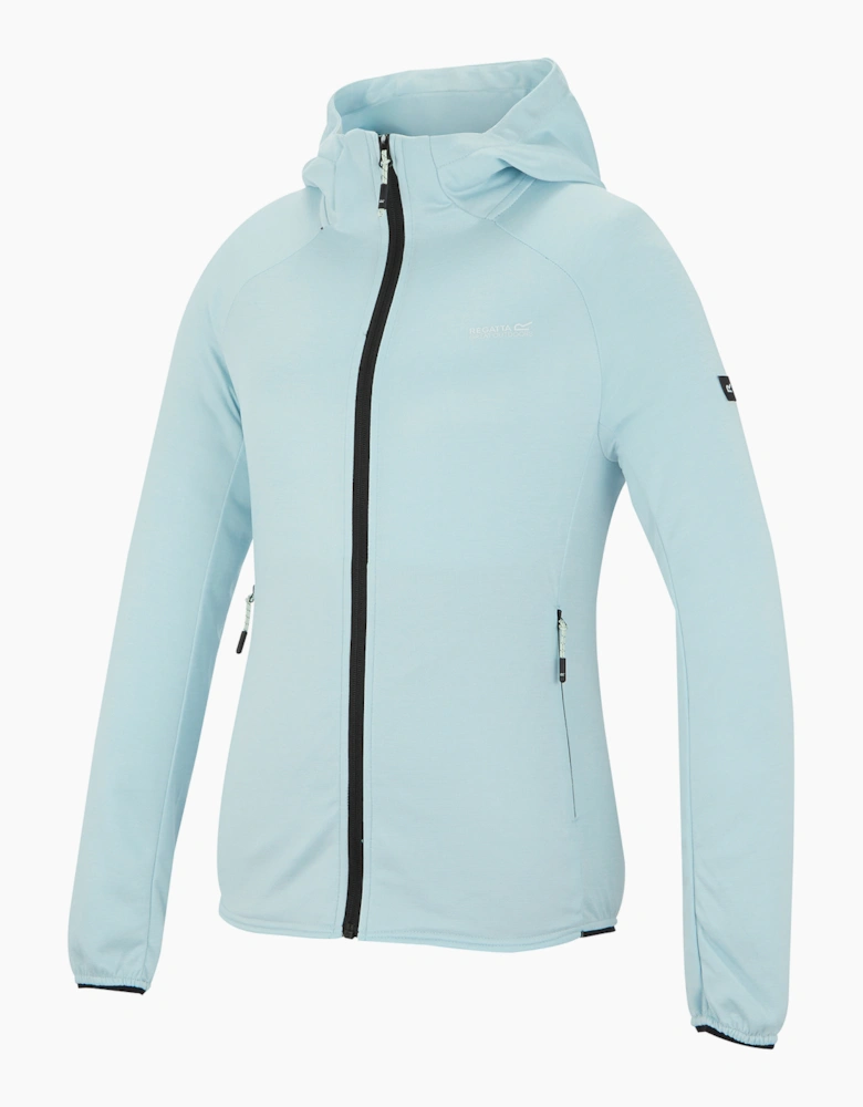 Womens/Ladies Ferna Stretch Hooded Fleece Jacket