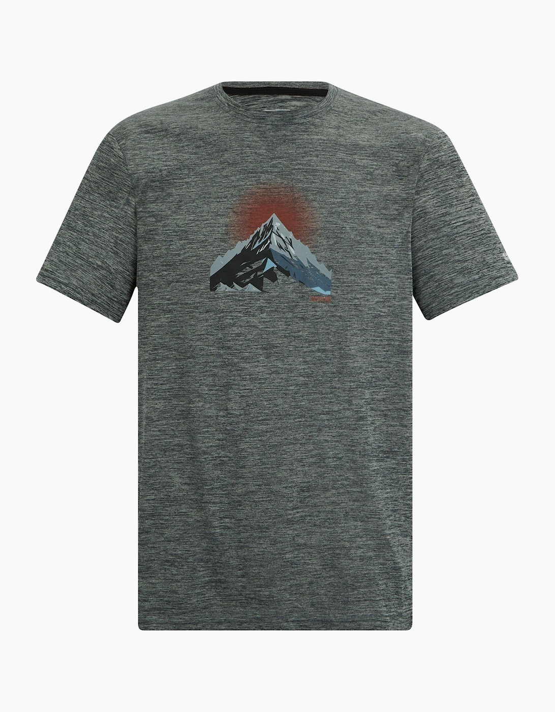 Regatta Men's Grey Fingal Mountain Marl T-Shirt - Size: 38