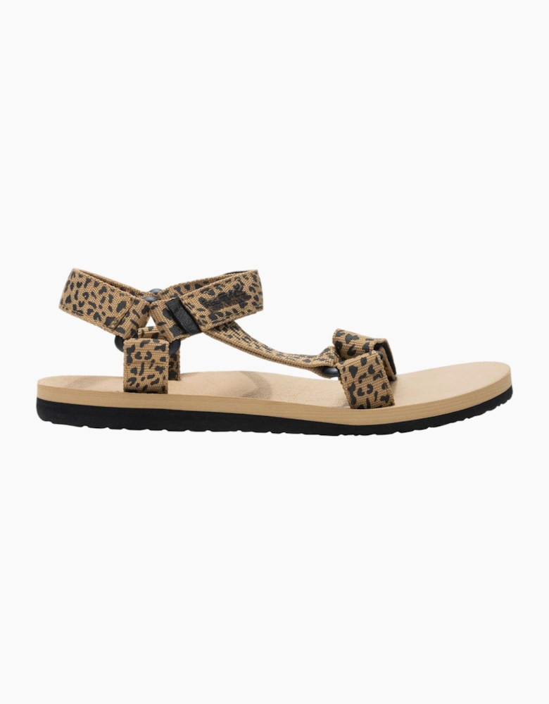 Womens/Ladies Vendeavour Leopard Print Sandals