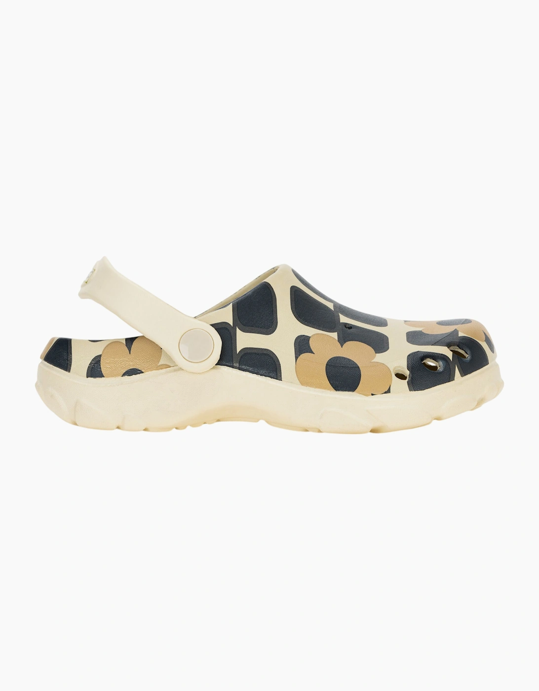 Childrens/Kids Orla Kiely Giant Flower Clogs