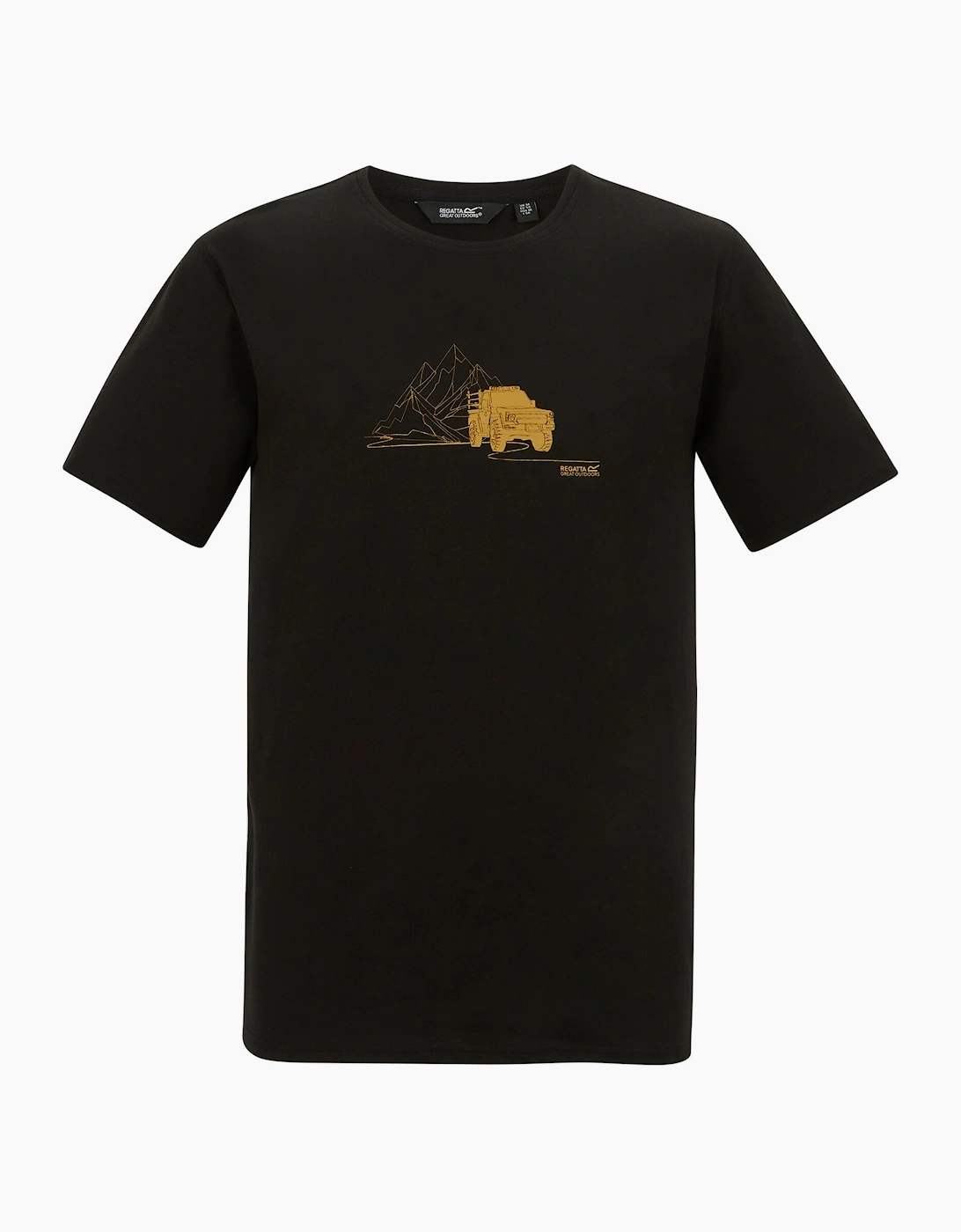 Mens Cline IX Desert Jeep T-Shirt, 5 of 4