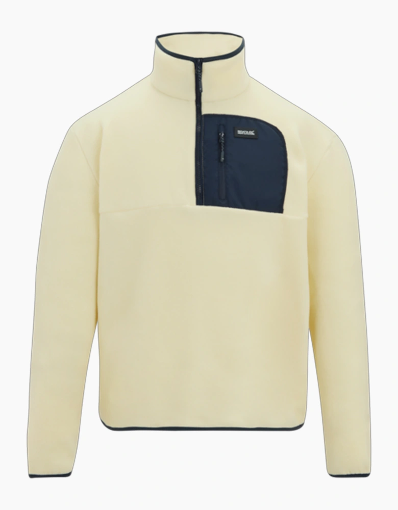 Mens Frankie Half Zip Fleece Top