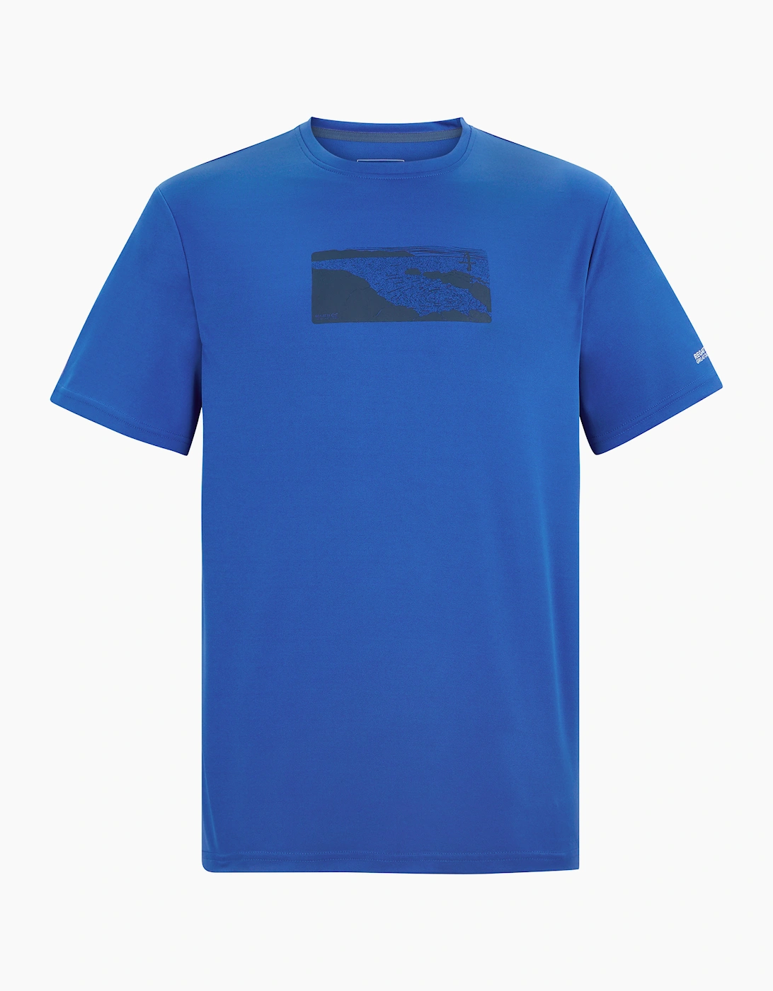 Regatta Men's Blue Fingal River T-Shirt - Size: 46