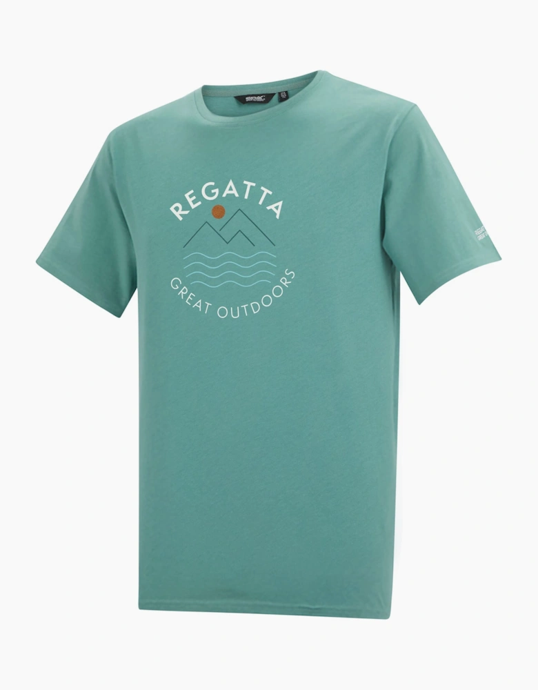 Mens Cline IX Wavy Lines T-Shirt