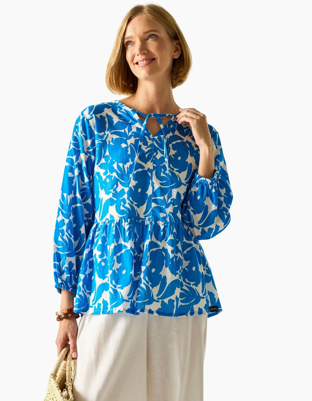 Regatta Women's Regatta Womens/Ladies Primden Fleur Bloom Shirt - Blue