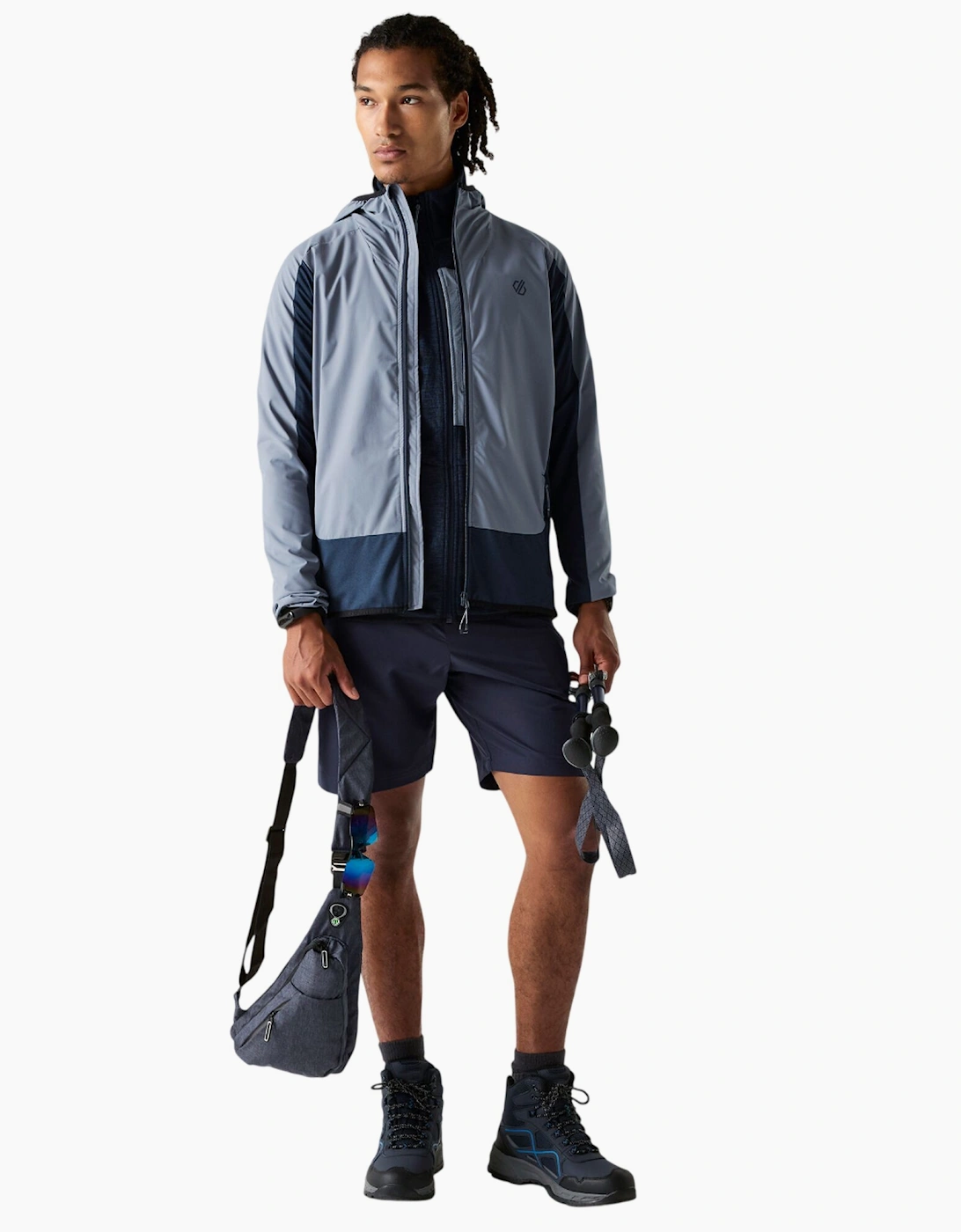 Mens Endurance Two Tone Stretch Midlayer