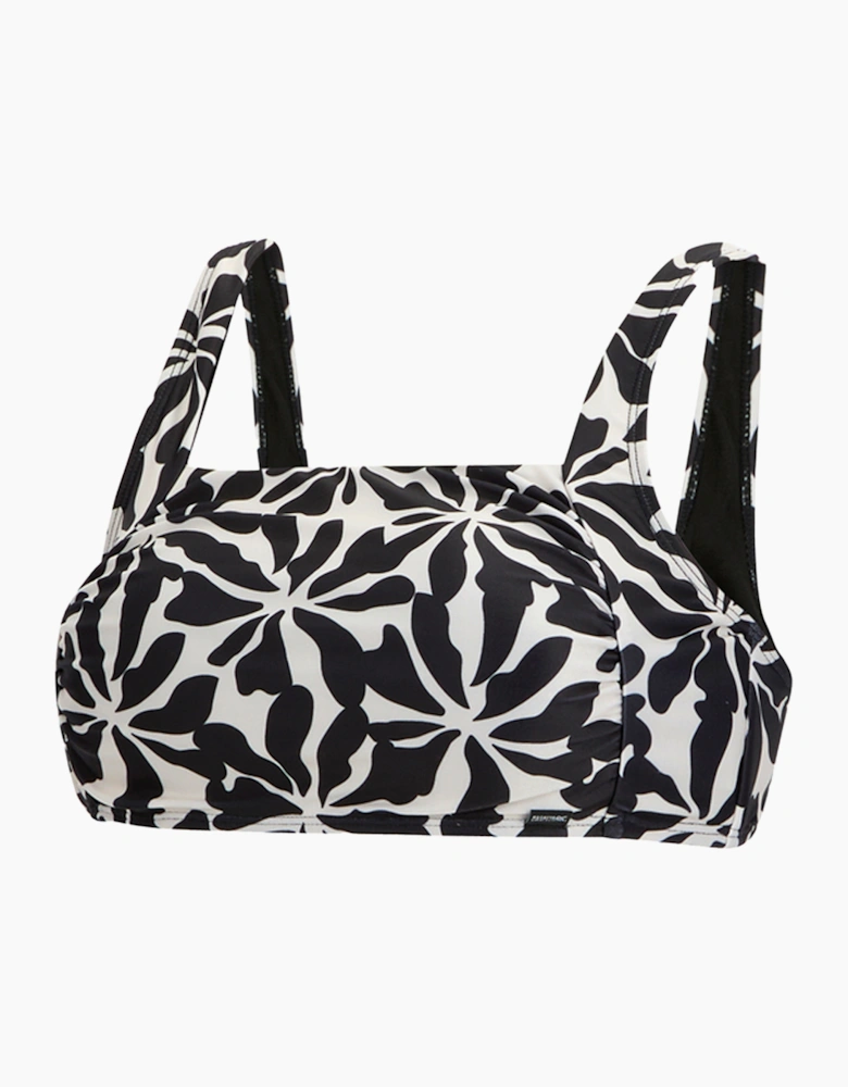 Womens/Ladies Loria Abstract Floral Bikini Top