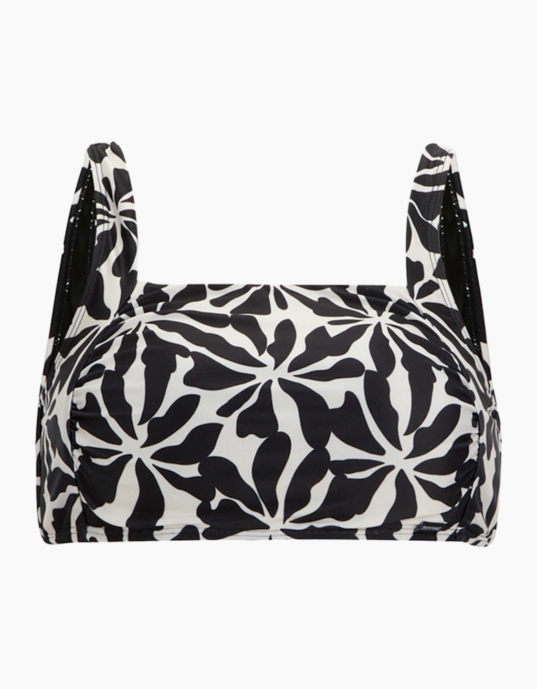 Womens/Ladies Loria Abstract Floral Bikini Top