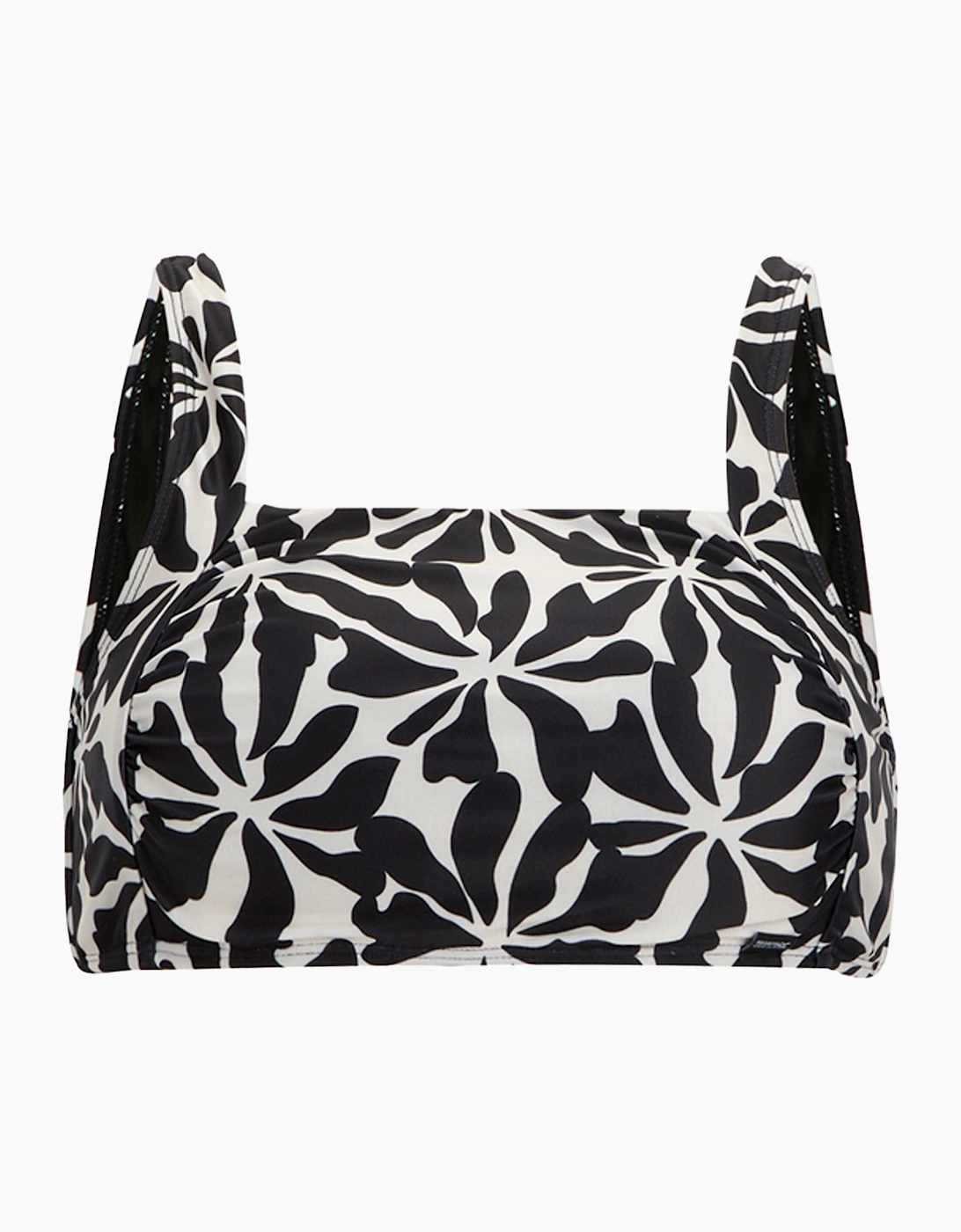 Womens/Ladies Loria Abstract Floral Bikini Top, 6 of 5