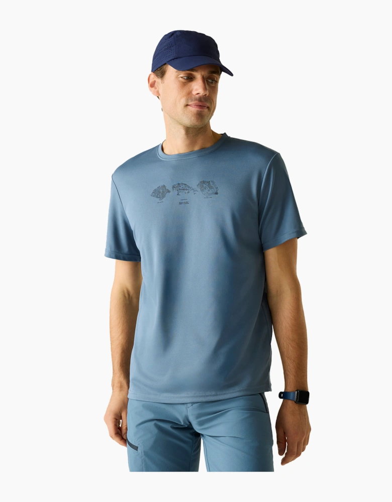 Mens Fingal Illustration T-Shirt