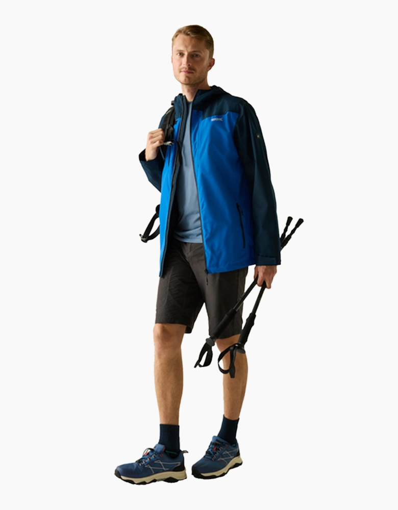 Mens Calderdale Colour Block Waterproof Jacket